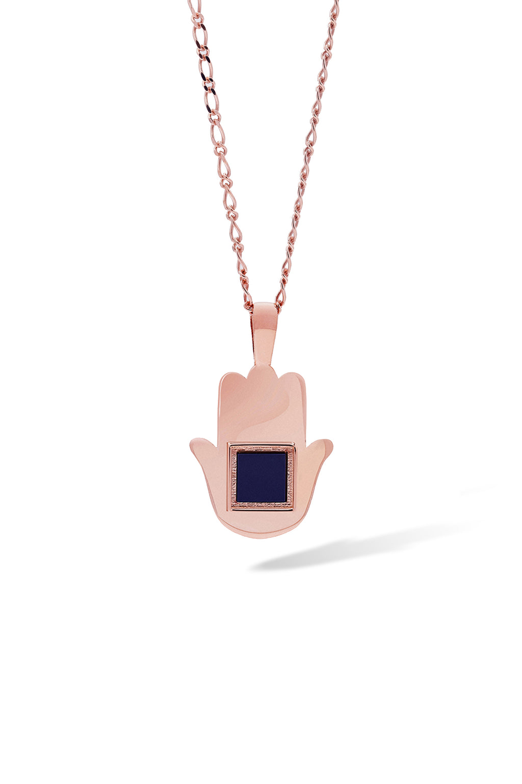 Homme Sirr Main de Fatima Collier rose gold