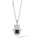Homme Sirr Main de Fatima Collier silver