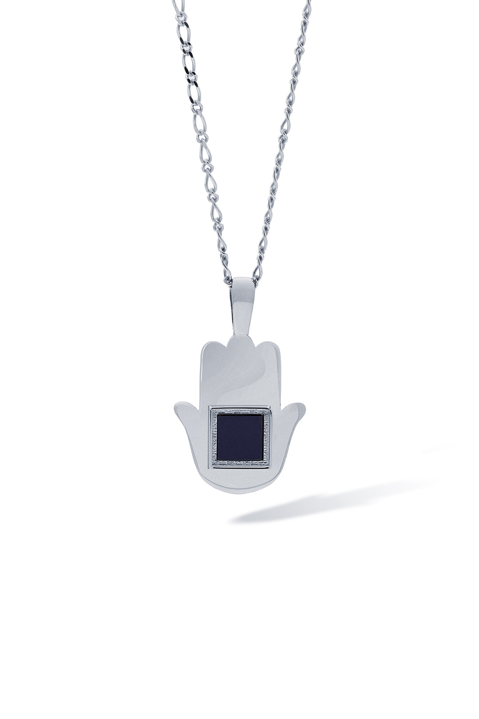 Homme Sirr Main de Fatima Collier silver