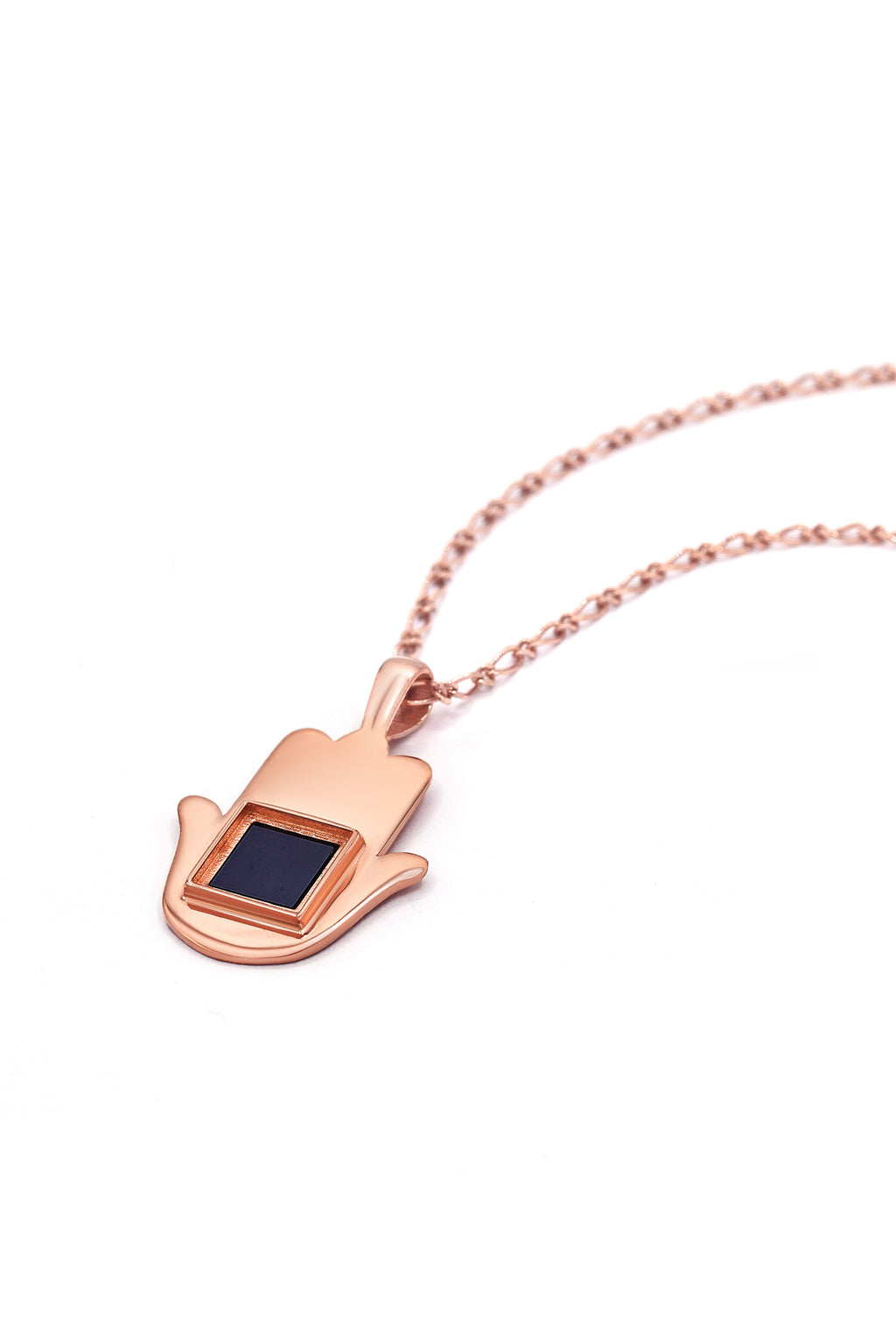 Homme Sirr Main de Fatima Collier rose gold3
