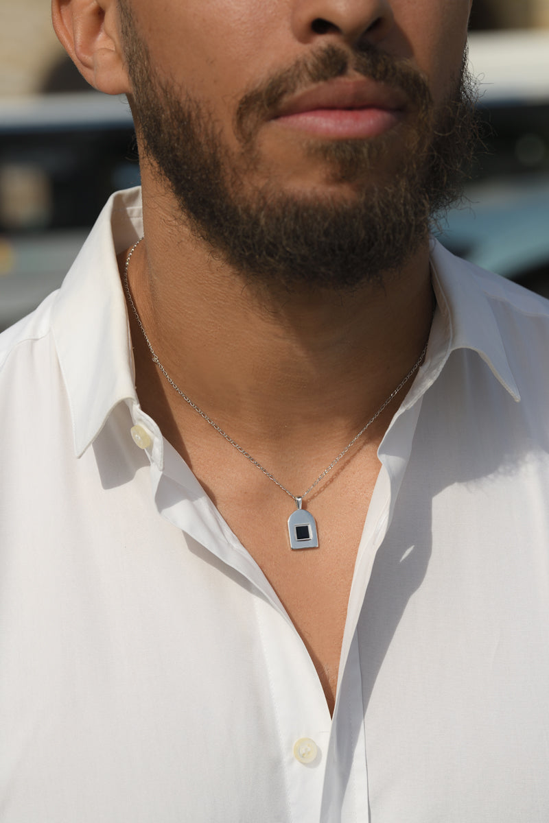 Homme Sirr Mihrab Collier