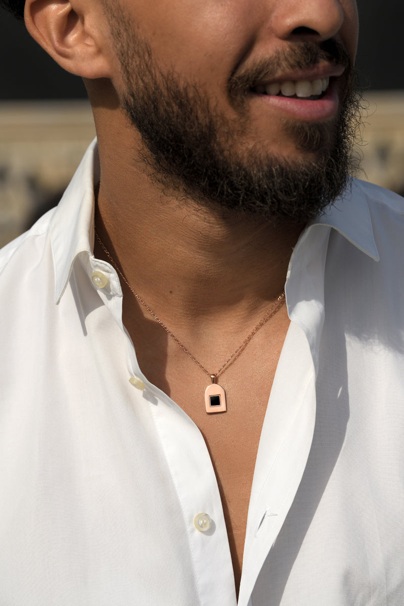 Homme Sirr Mihrab Collier