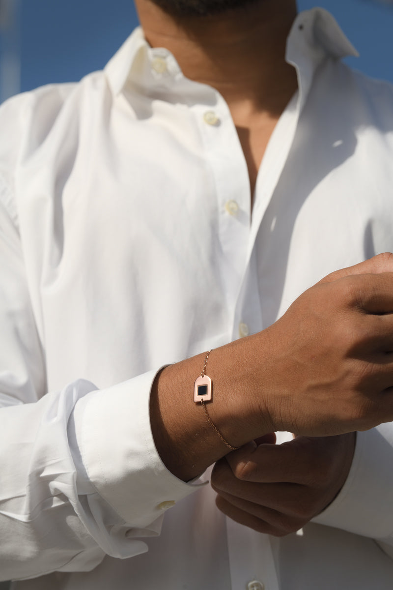 Homme Sirr Mihrab Bracelet rose gold2