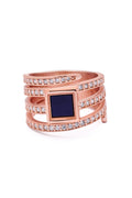 Femme Sirr Bague Amira Avec Zircons